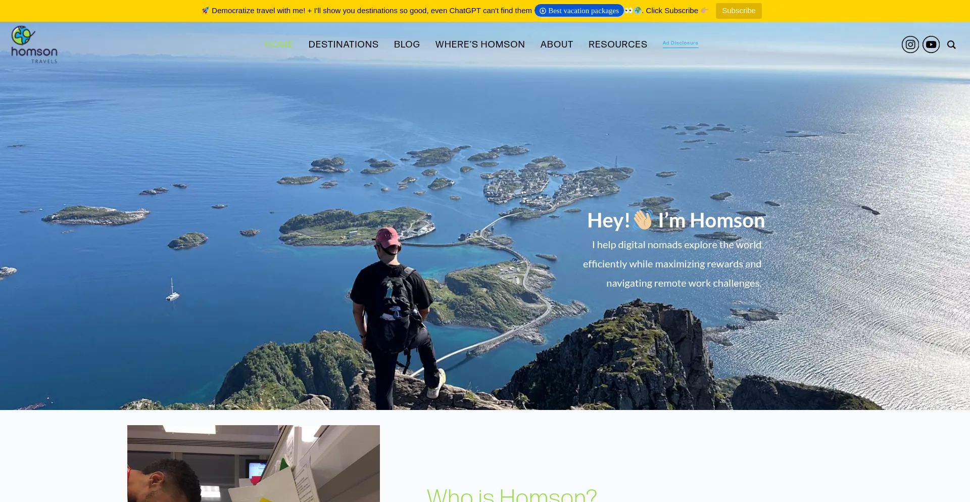 Homsontravels.com