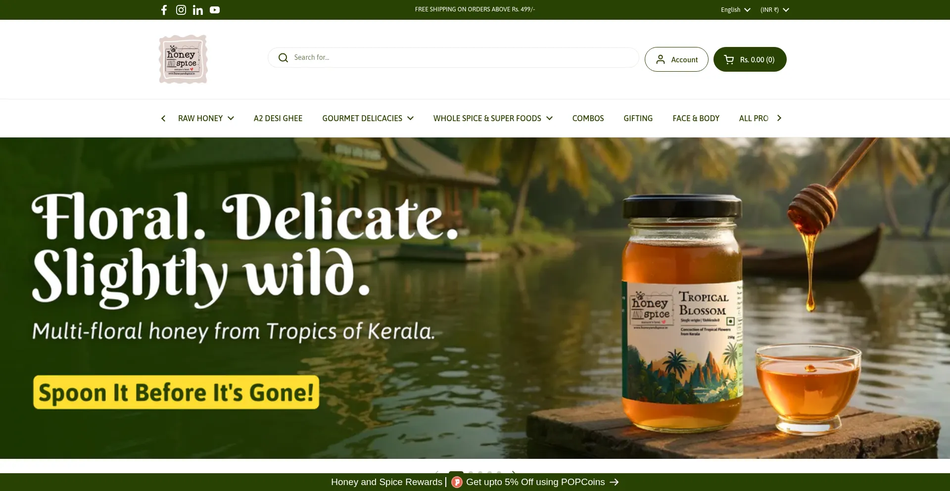 Honeyandspice.in