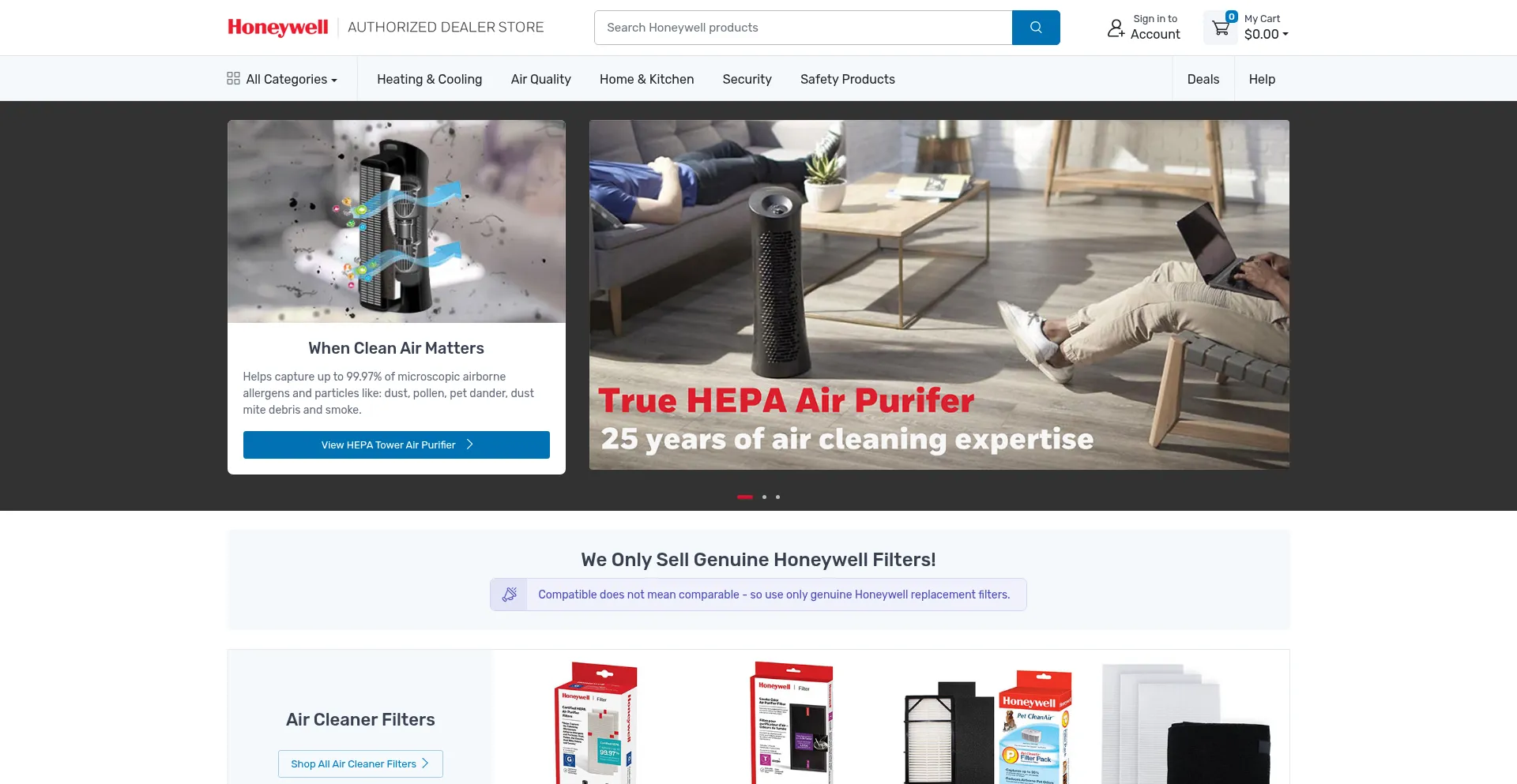 Honeywellconsumerstore.com