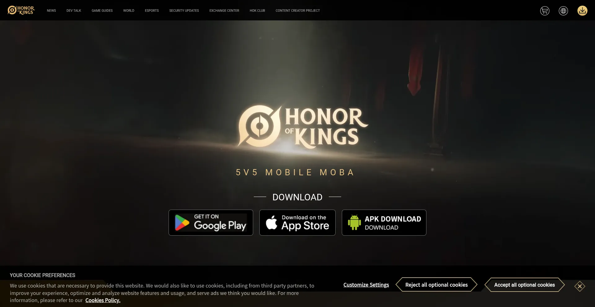 Honorofkings.com