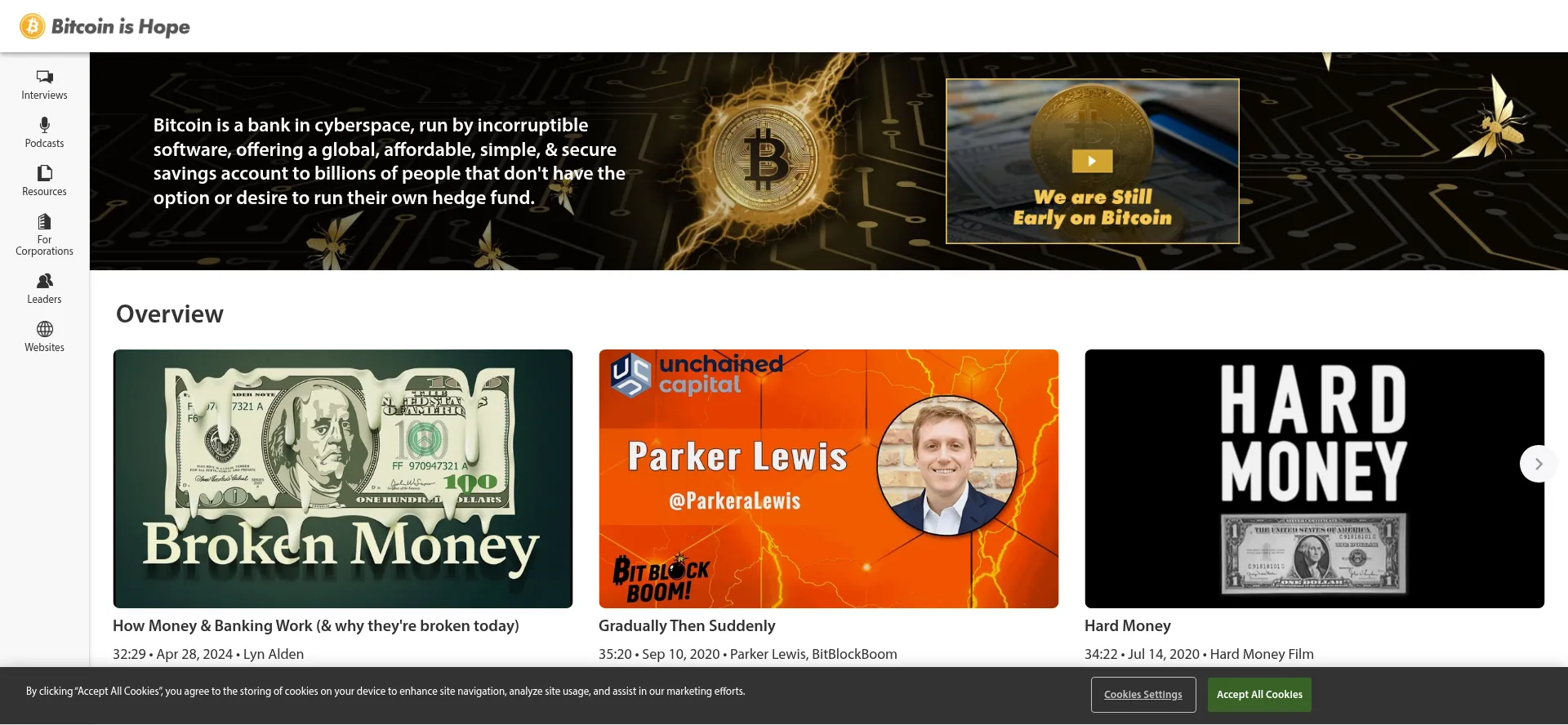 Website screenshot of Hope.com
