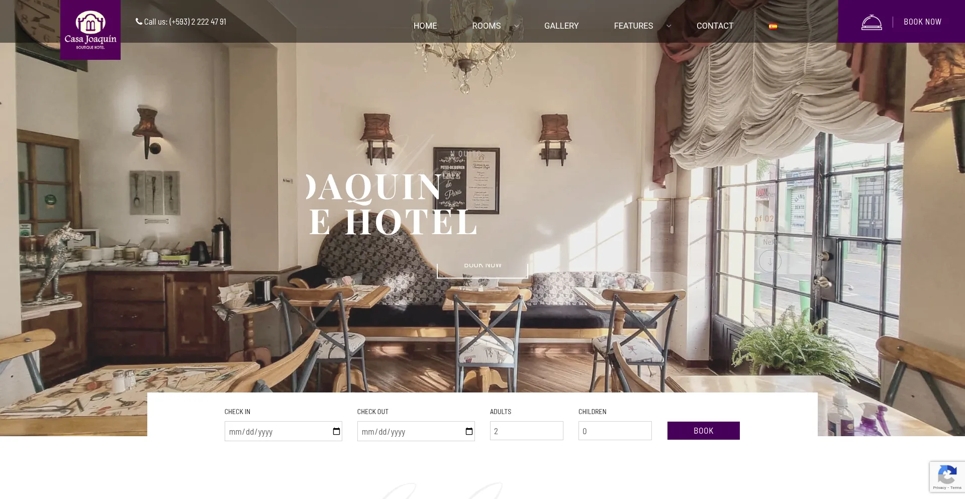 Hotelcasajoaquin.com