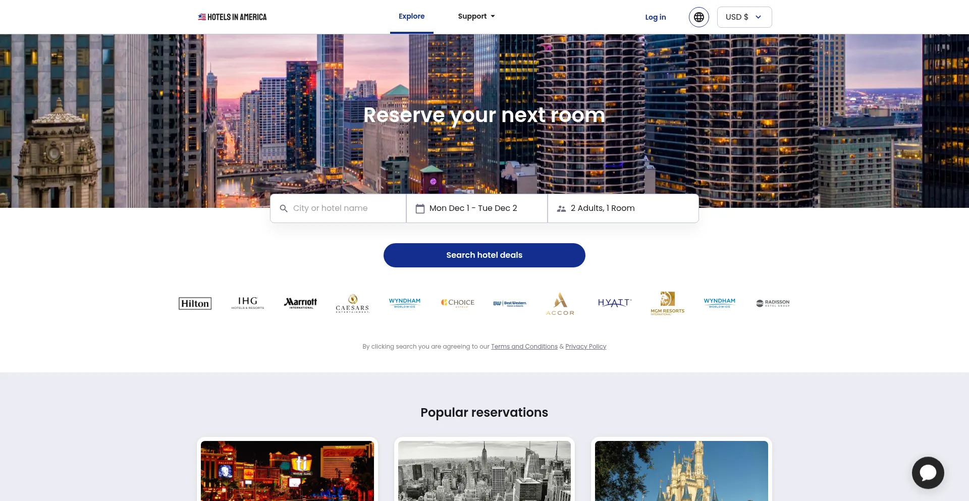 Hotelsinamerica.com