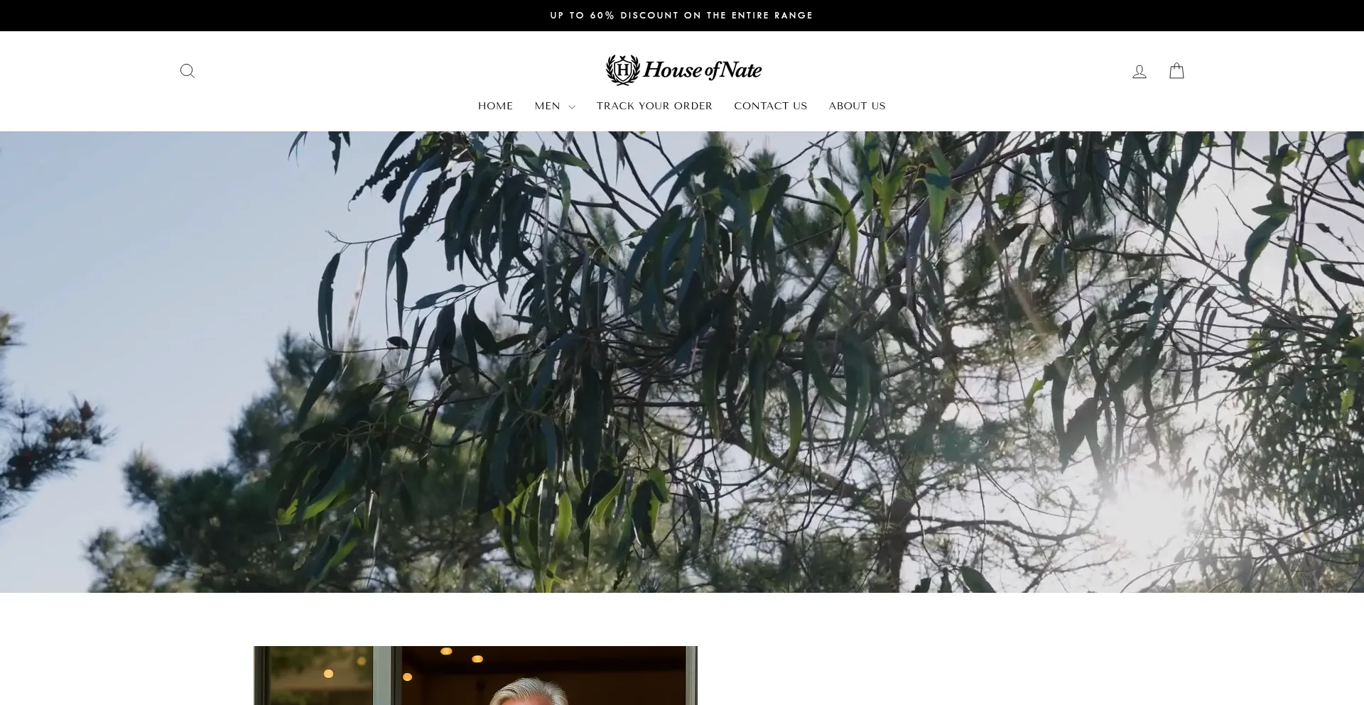 Website screenshot of House-ofnate.com