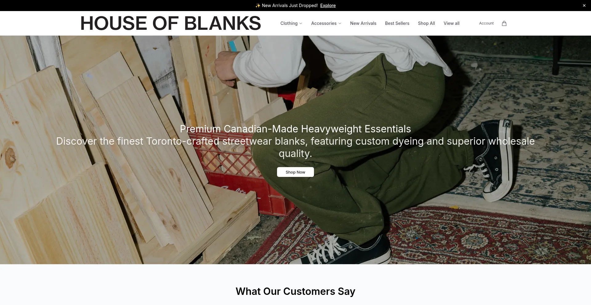 Houseofblanksfashionstorehouse.shop