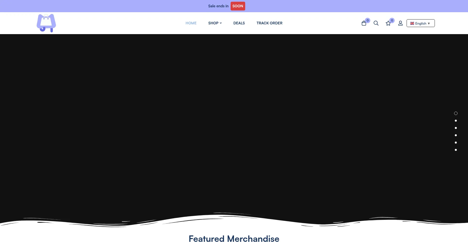 Website screenshot of Hoyomerch.com