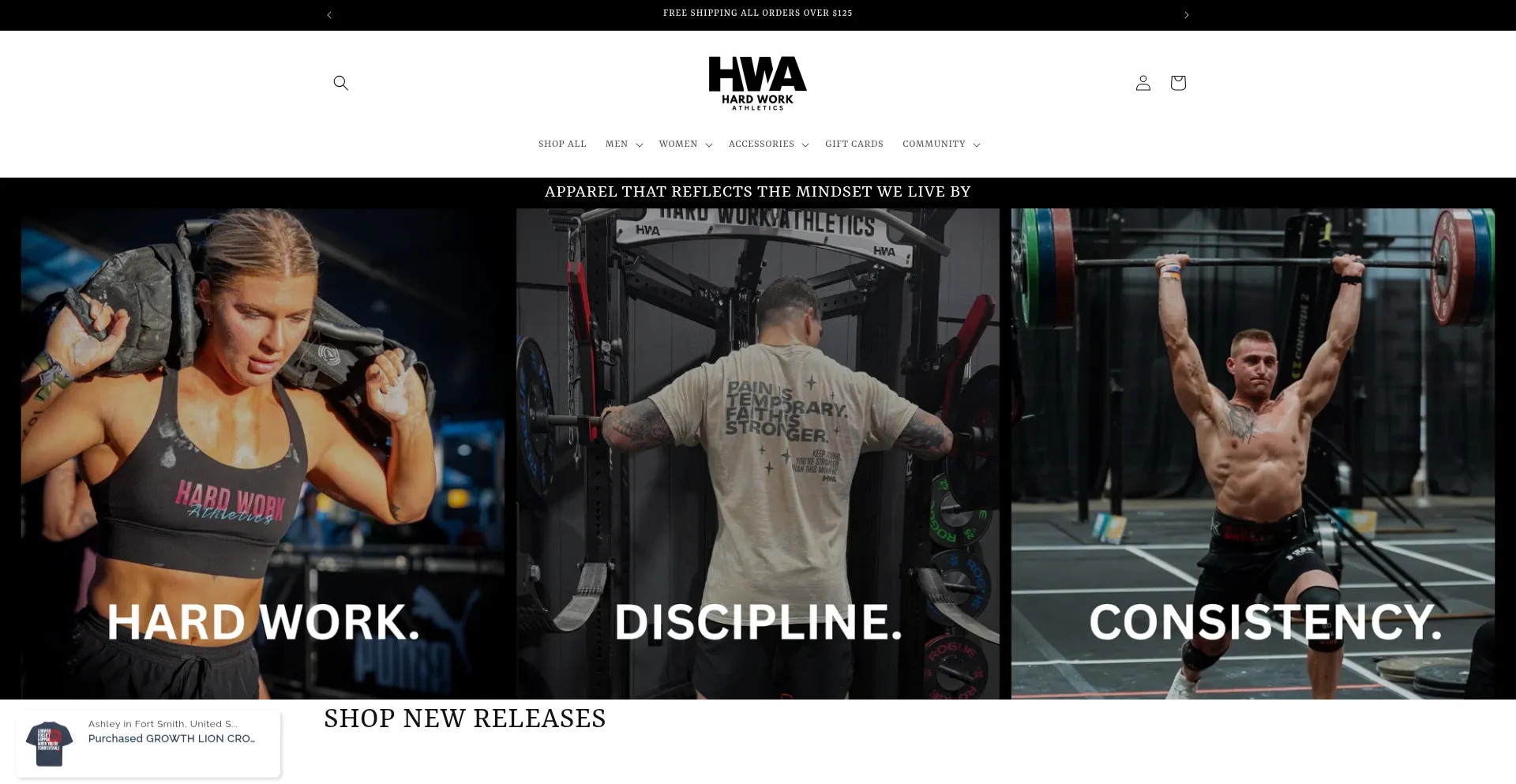 Hrdwrkathletics.com