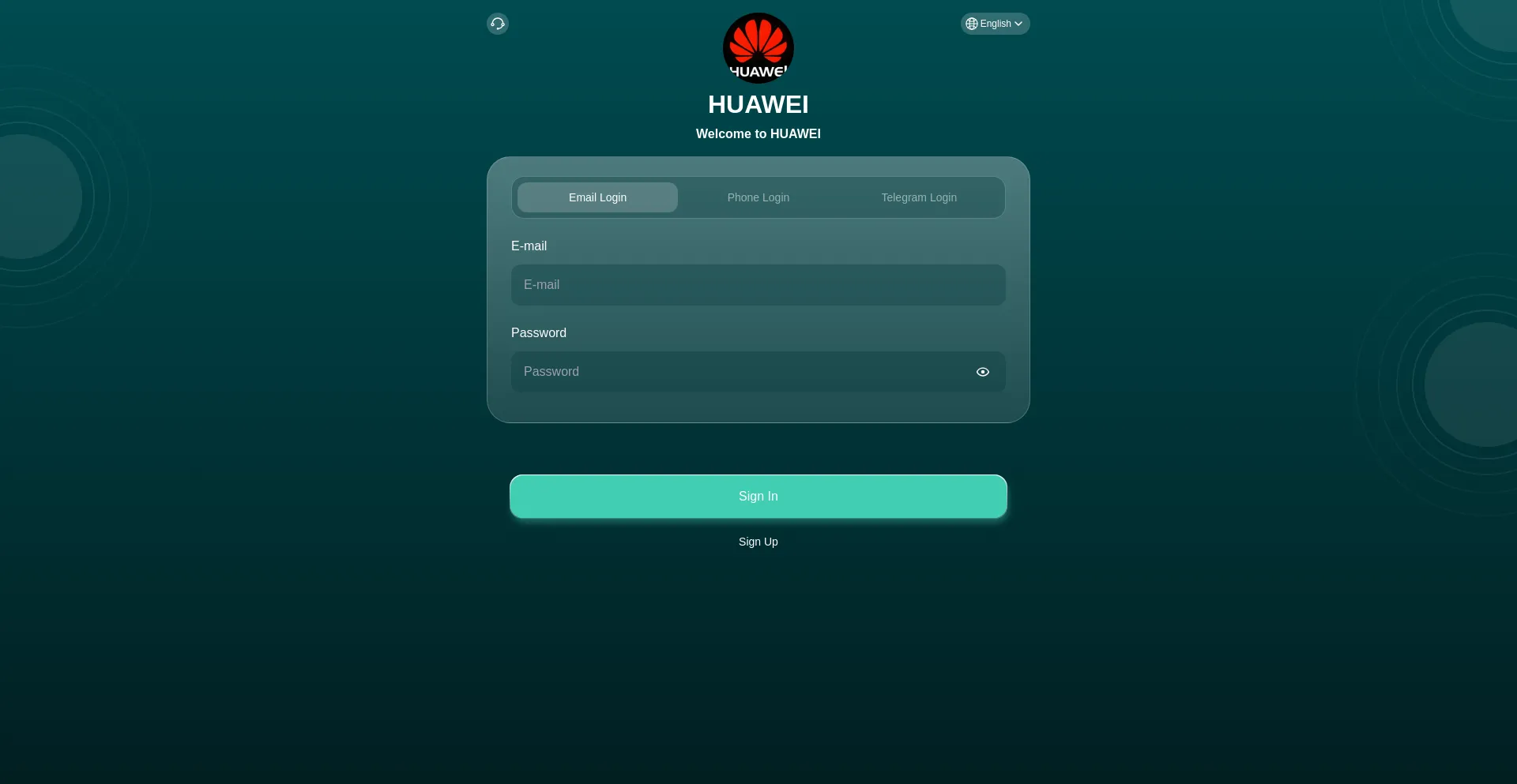 Website screenshot of Huawei789.ru