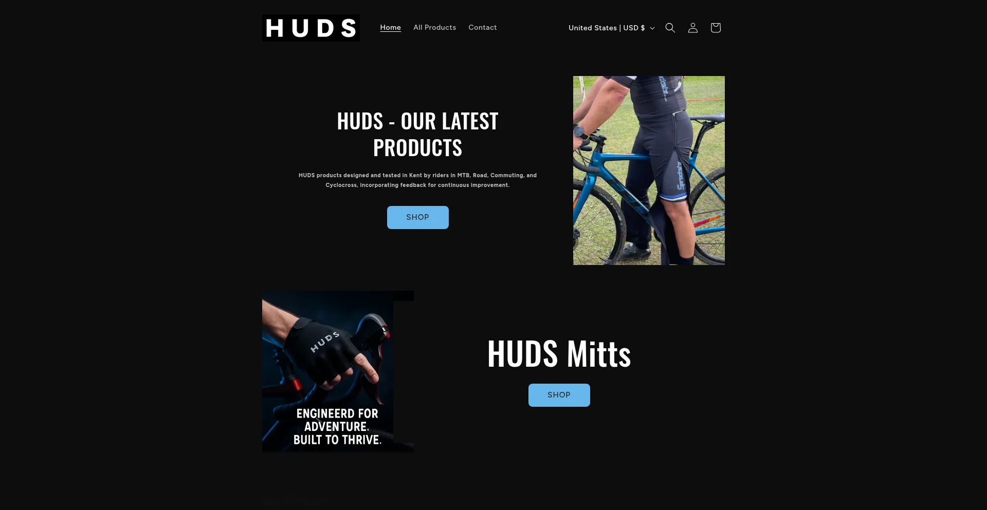 Website screenshot of Hudsuk.com
