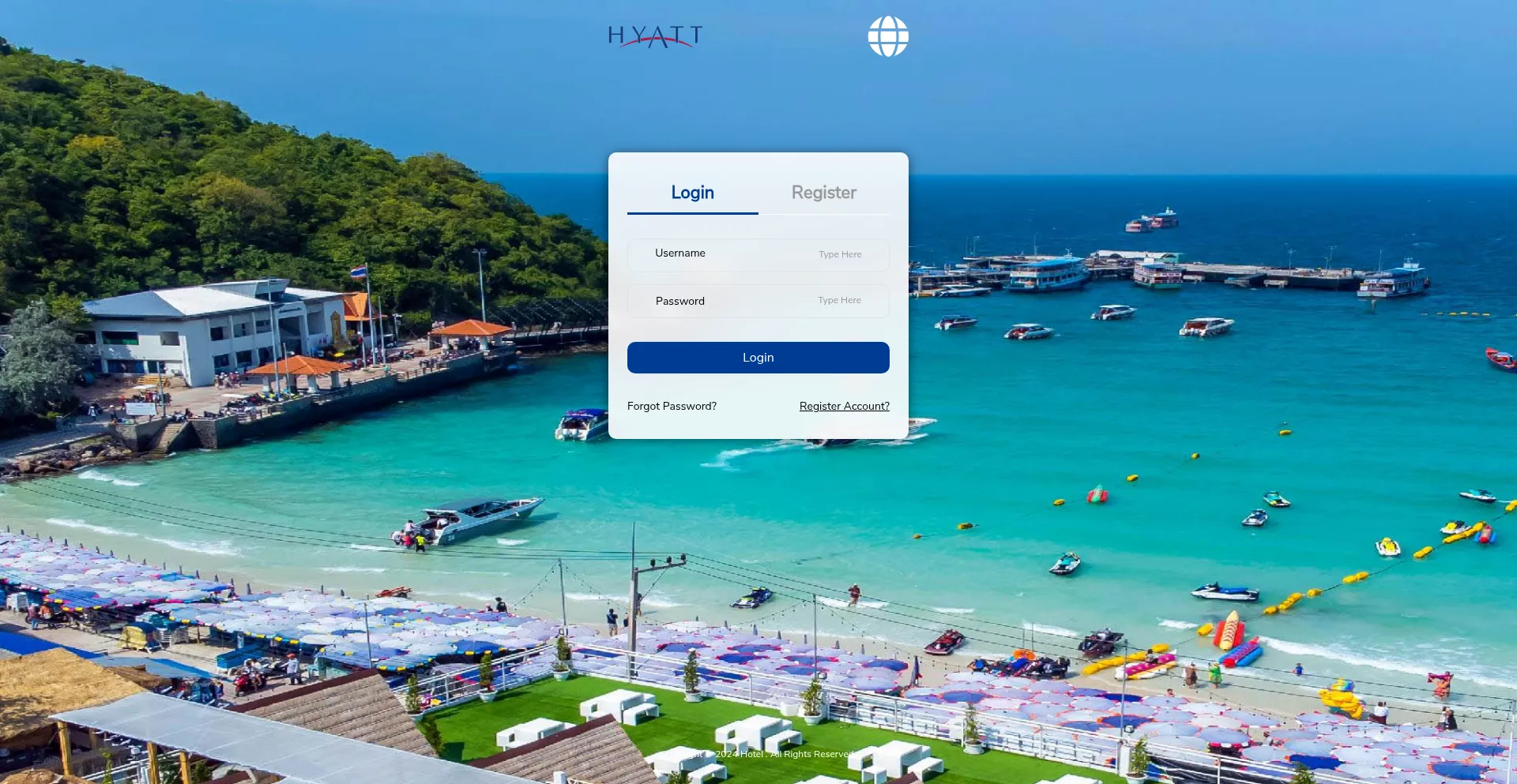 Website screenshot of Hyattwork.shop