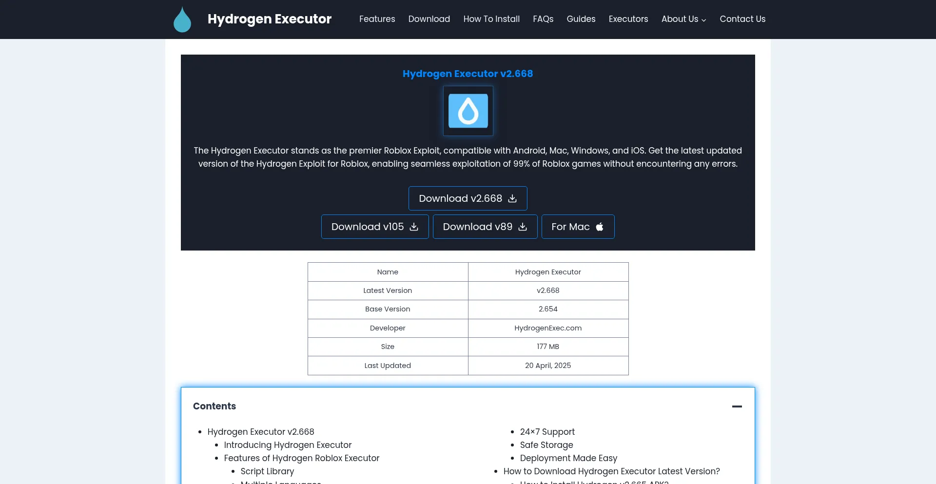 Hydrogenexec.com