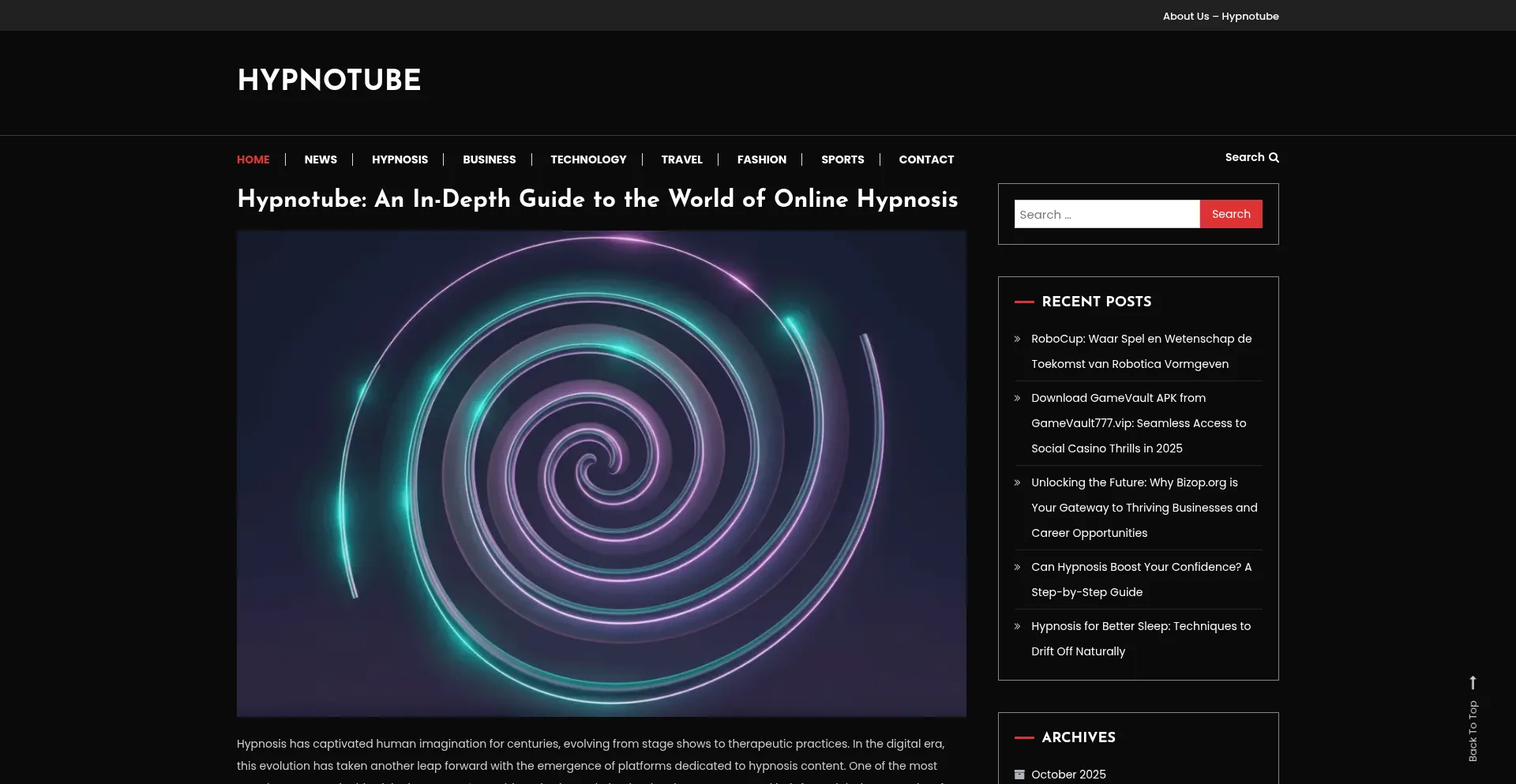 Hypnotube.org.uk
