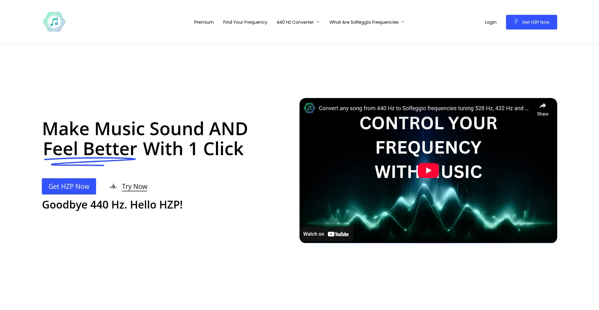 Website screenshot of Hzp.co