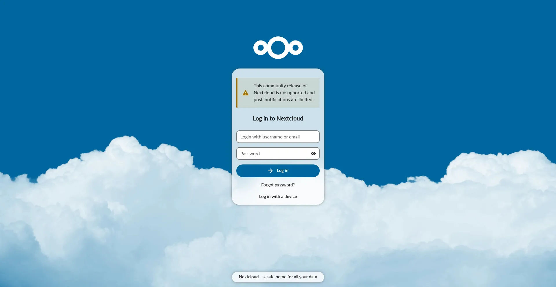 Website screenshot of I.getspace.us