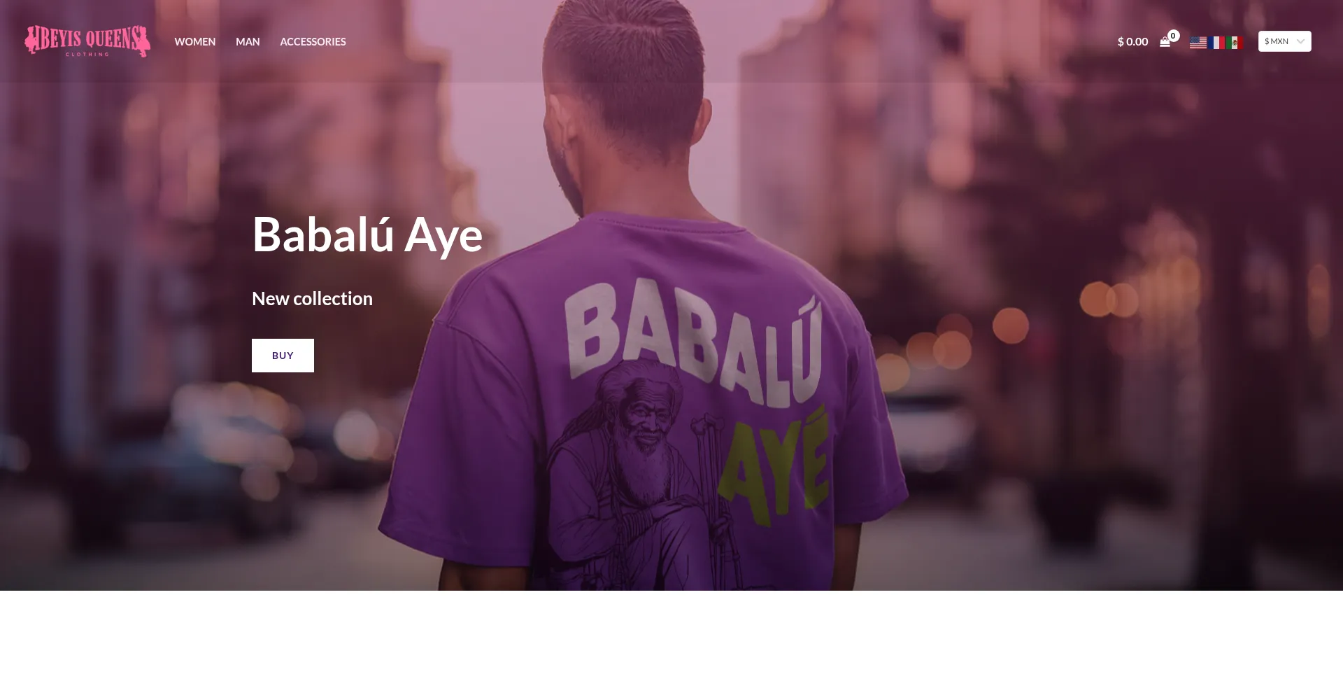 Website screenshot of Ibeyisqueens.com