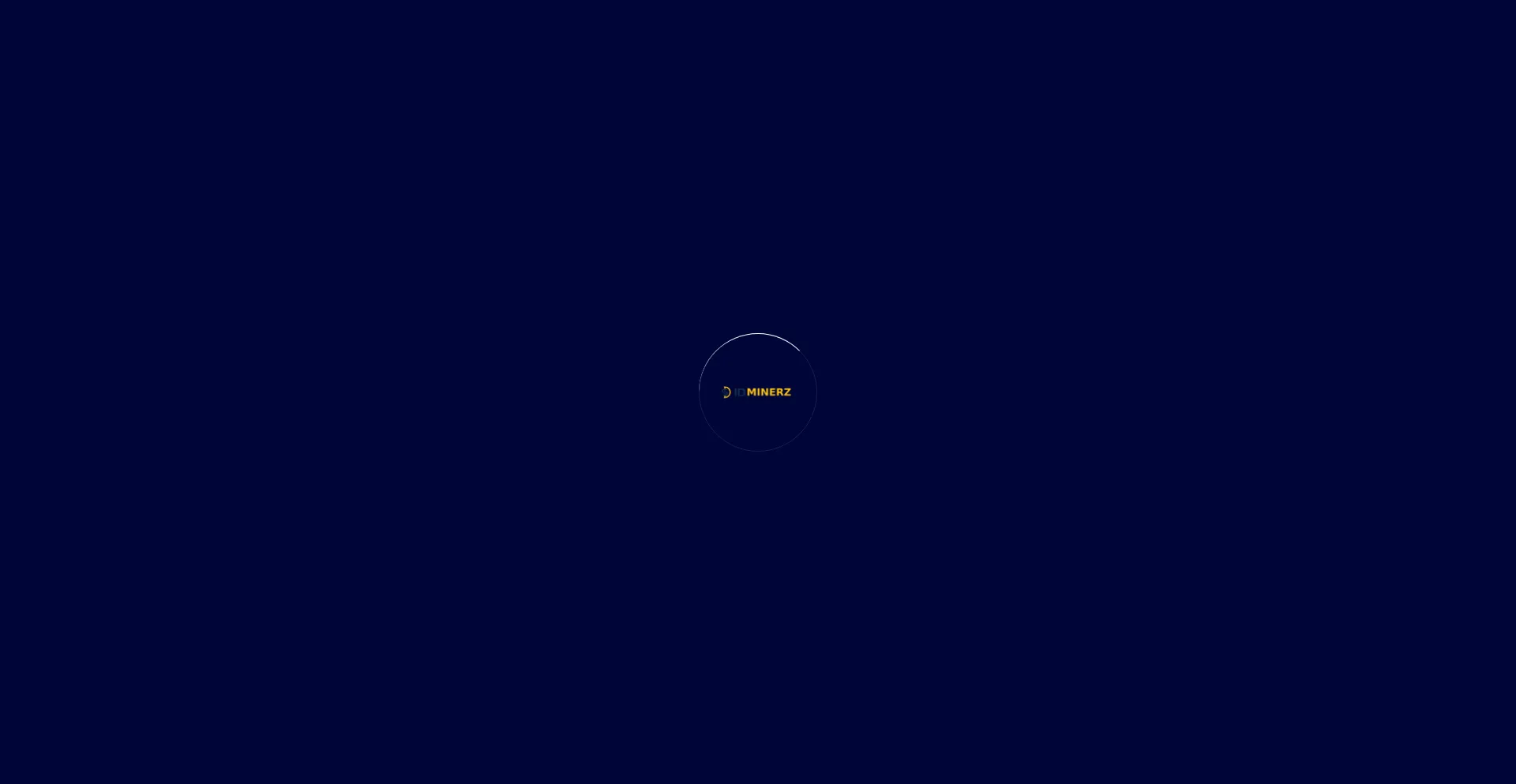 Website screenshot of Idminerz.com