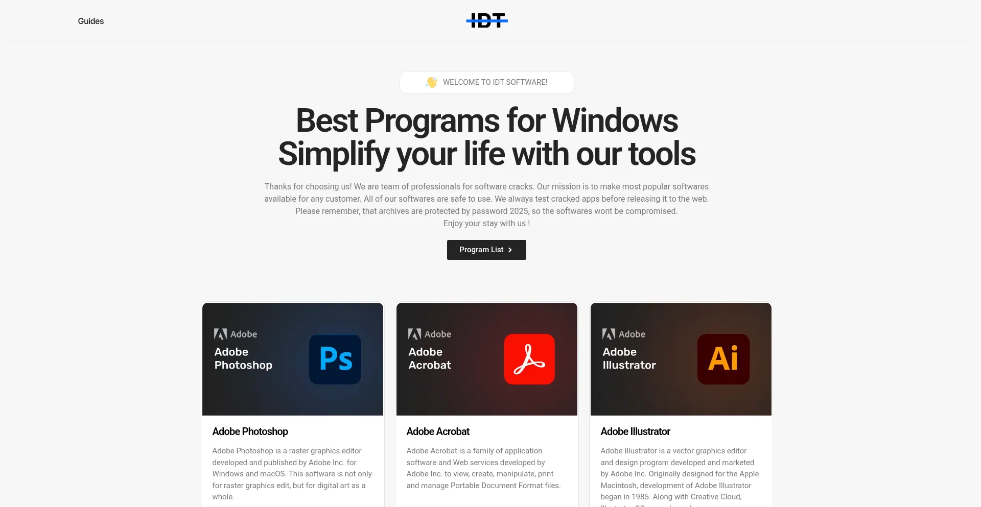 Idtsoftware.com