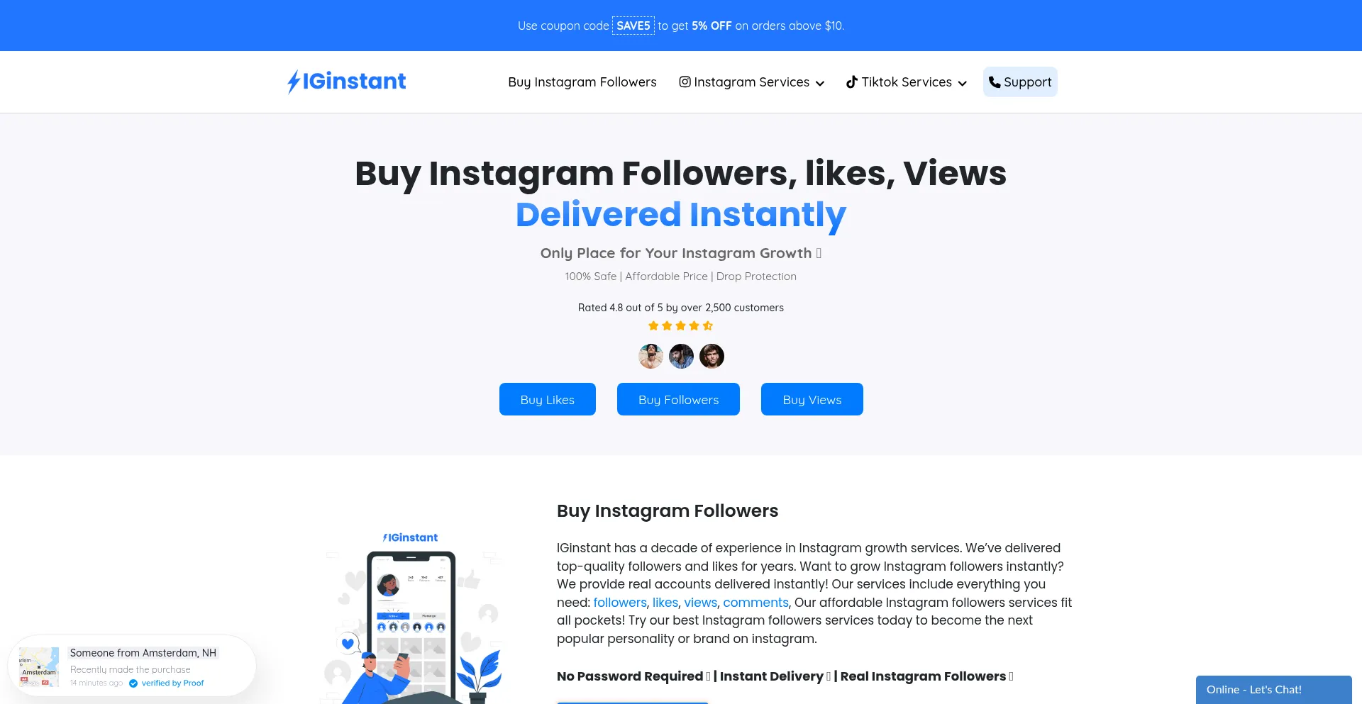 Iginstant.io