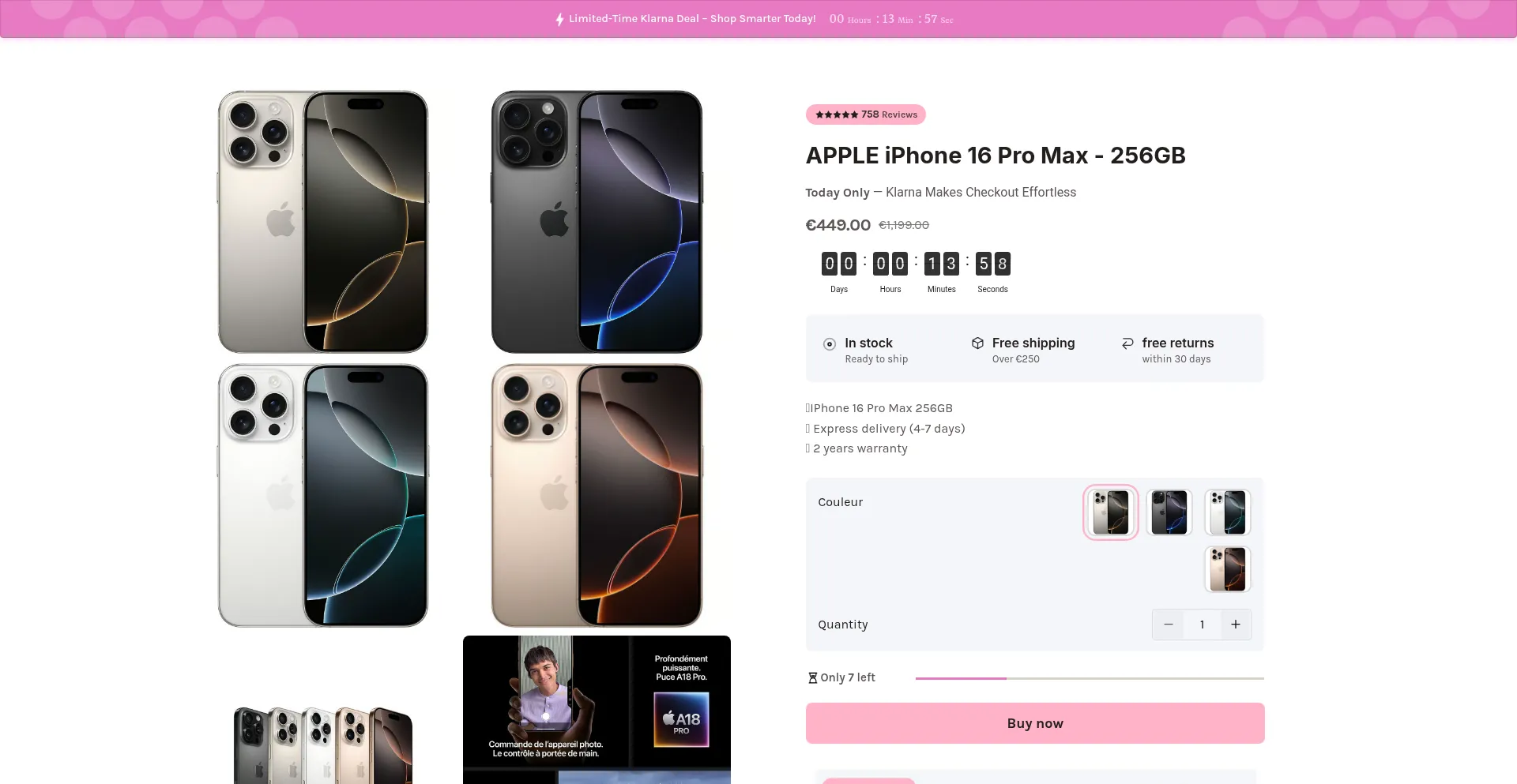 Website screenshot of Ihubx.store