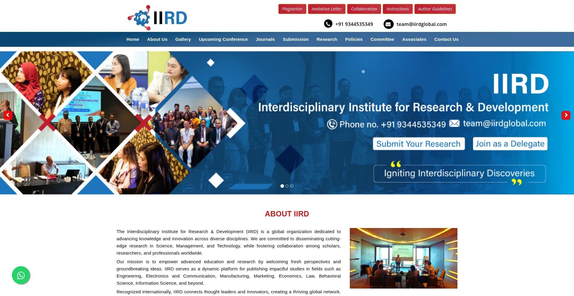 Iirdglobal.com