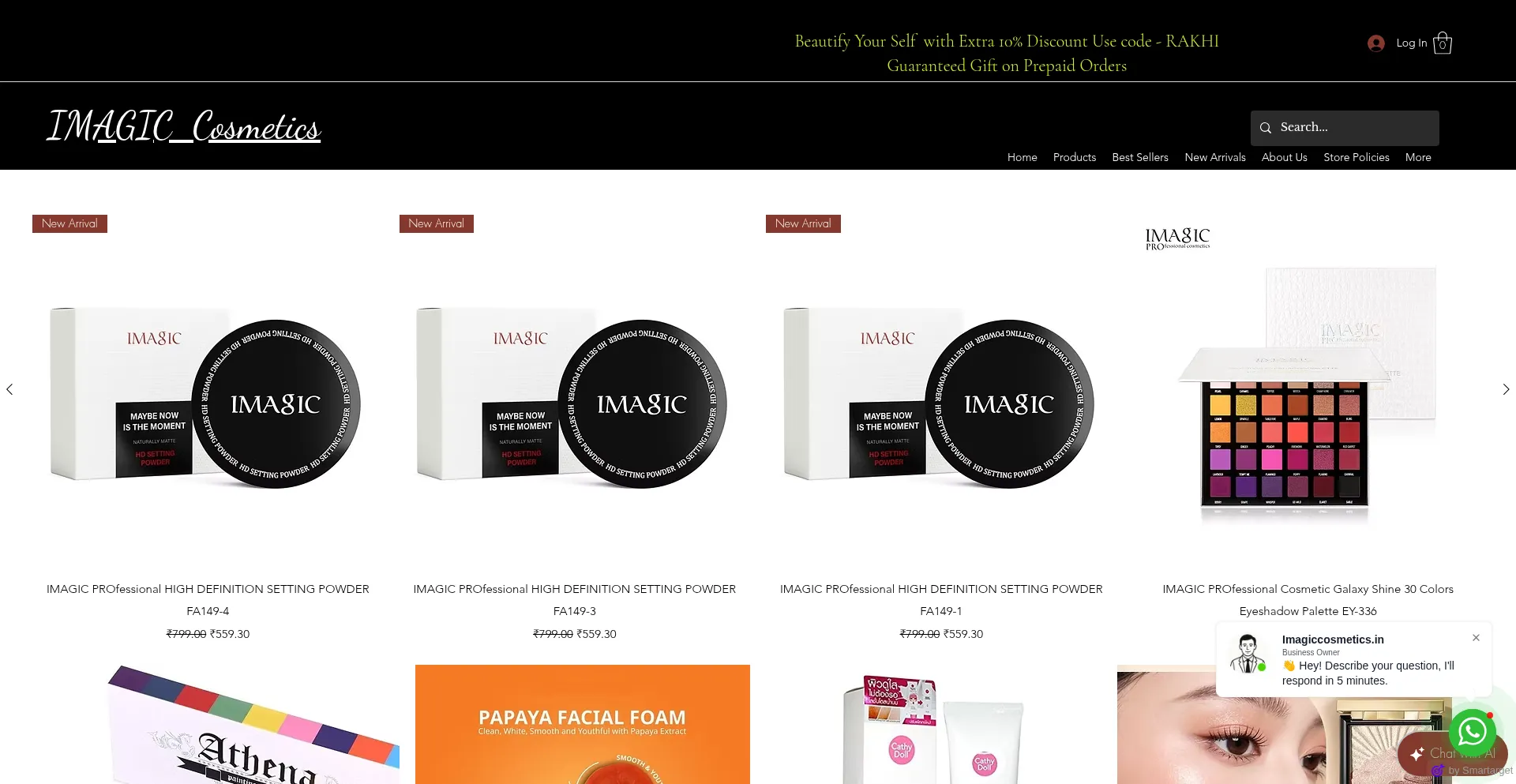 Imagiccosmetics.in