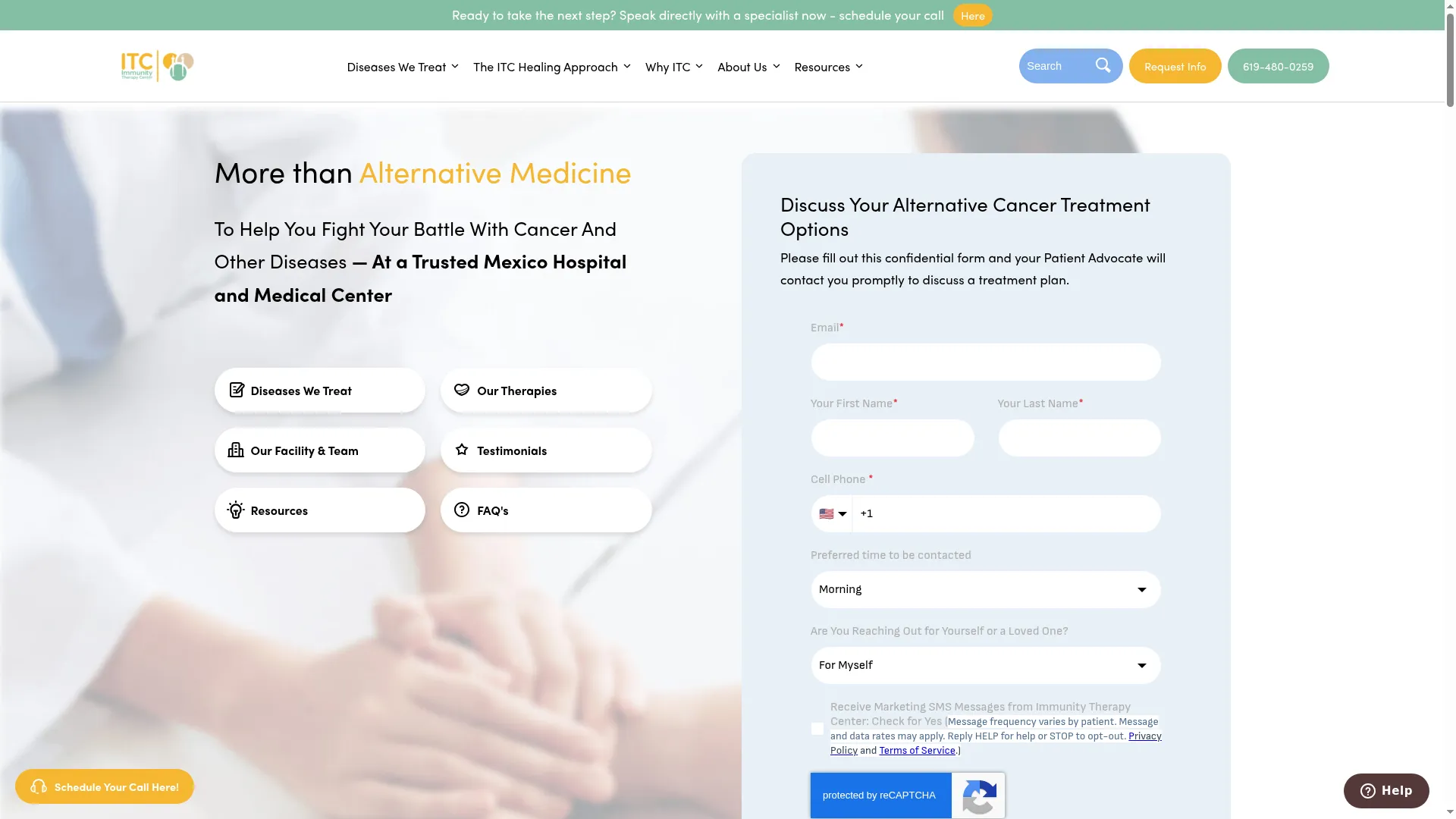 Immunitytherapycenter.com
