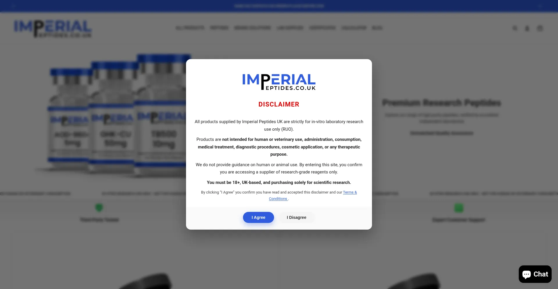 Imperialpeptides.co.uk
