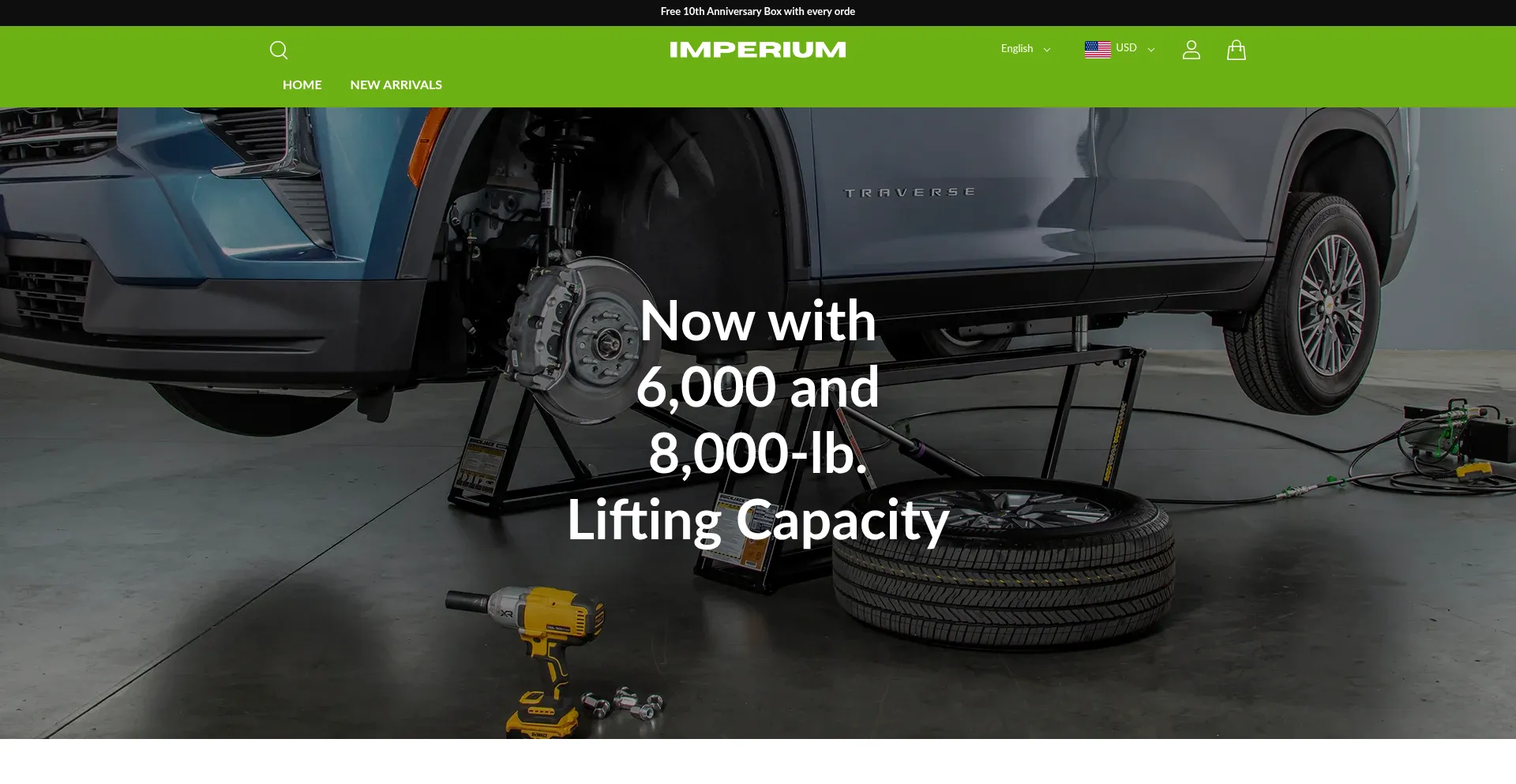 Website screenshot of Imperiumgad.com