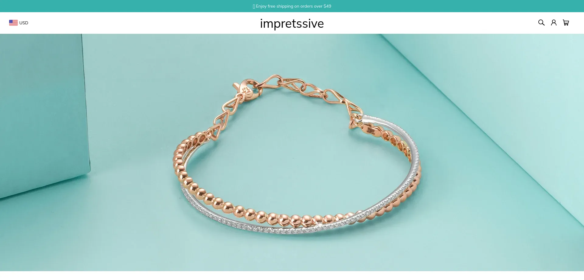 Website screenshot of Impretssive.com
