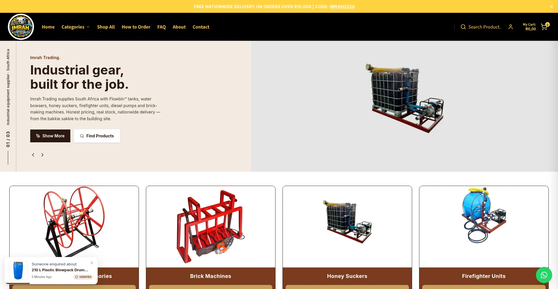 Imrahtrading.co.za