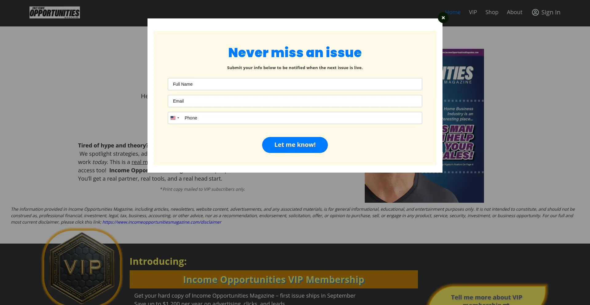 Incomeopportunitiesmagazine.com