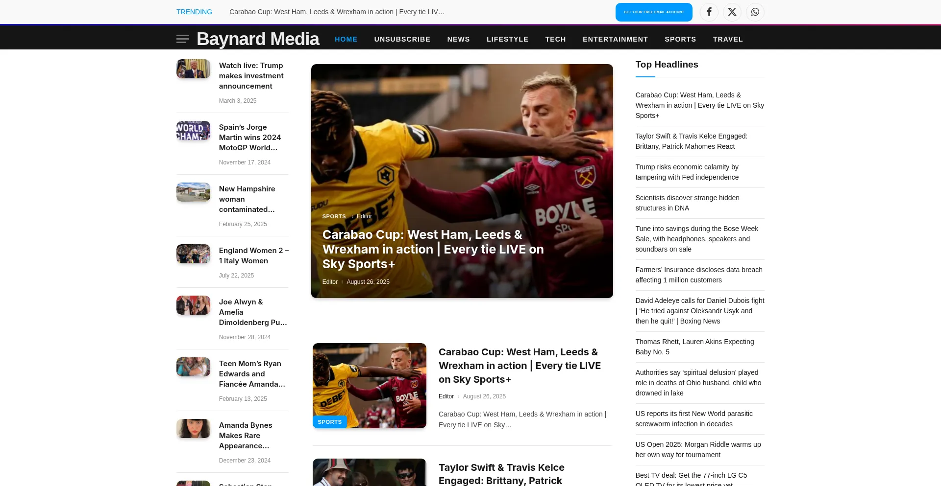 Website screenshot of Incredilinks.com