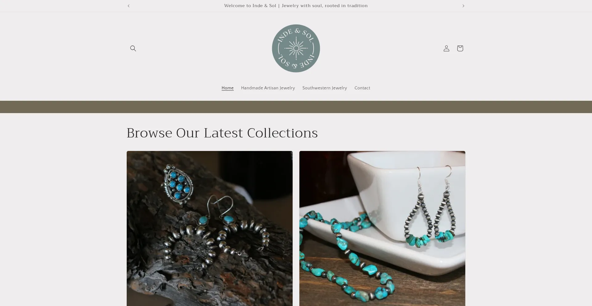 Website screenshot of Indeandsol.com