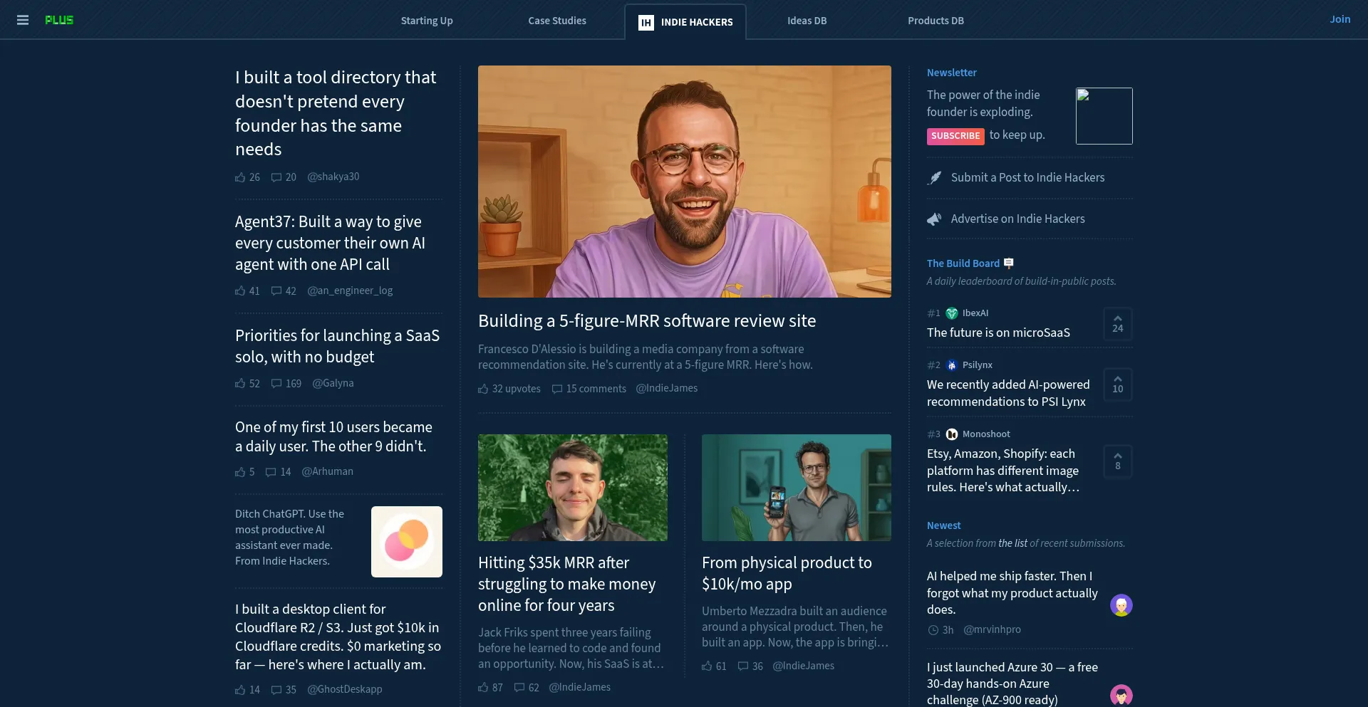 Indiehackers.com