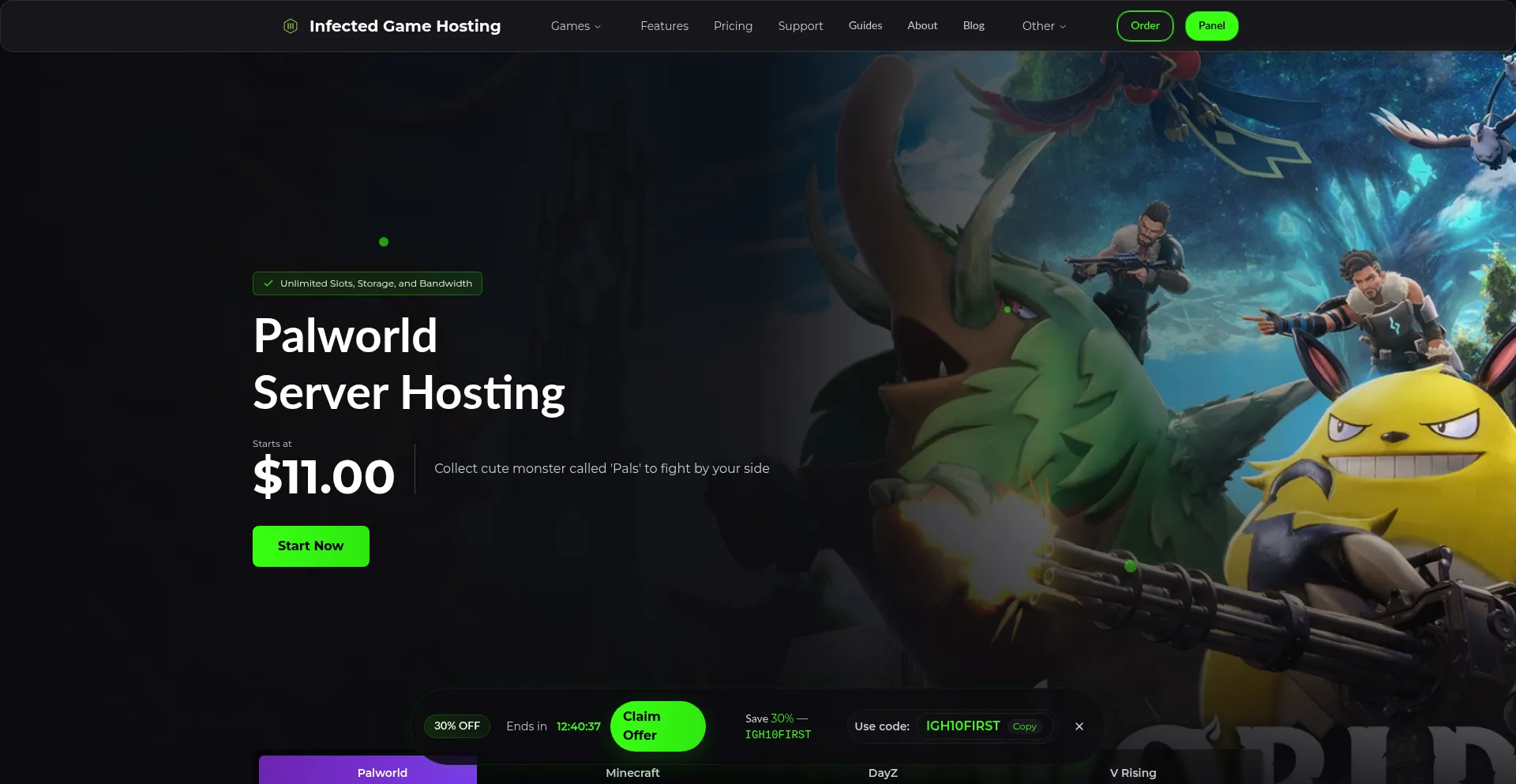 Infectedgamehosting.com