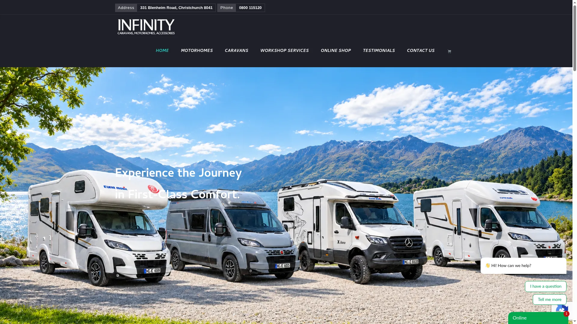 Infinitycaravans.co.nz