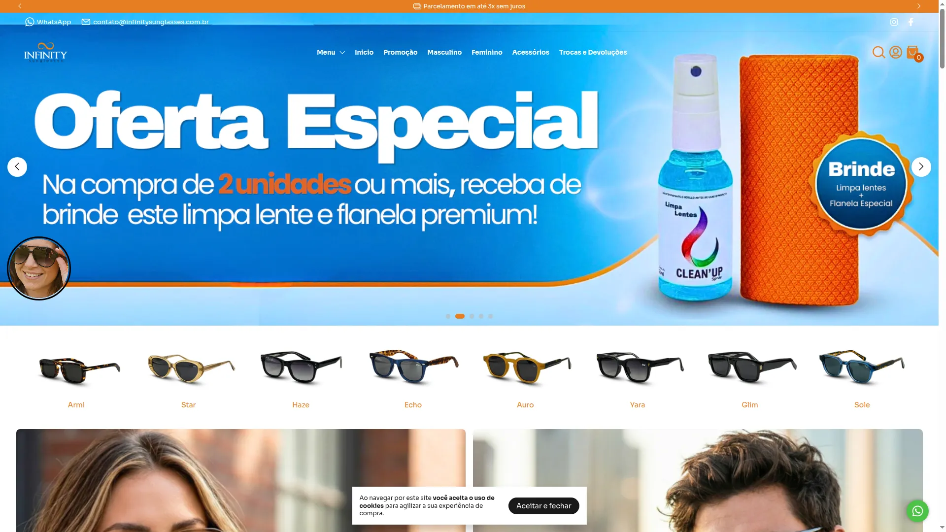 Infinitysunglasses.com.br