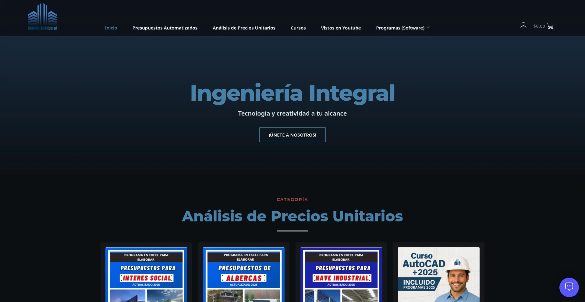Website screenshot of Ingenieriaintegralmx.com