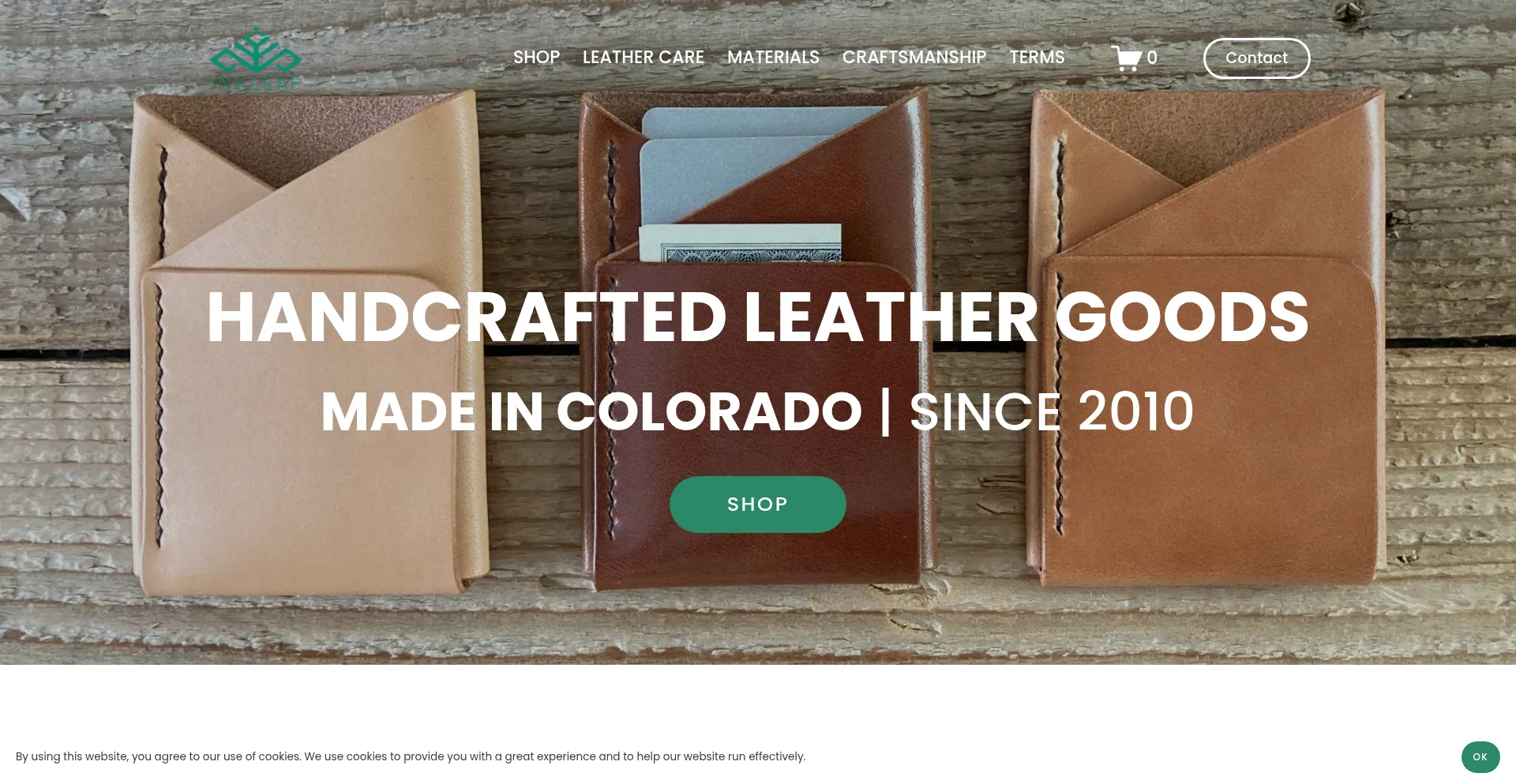 Inkleafleather.com