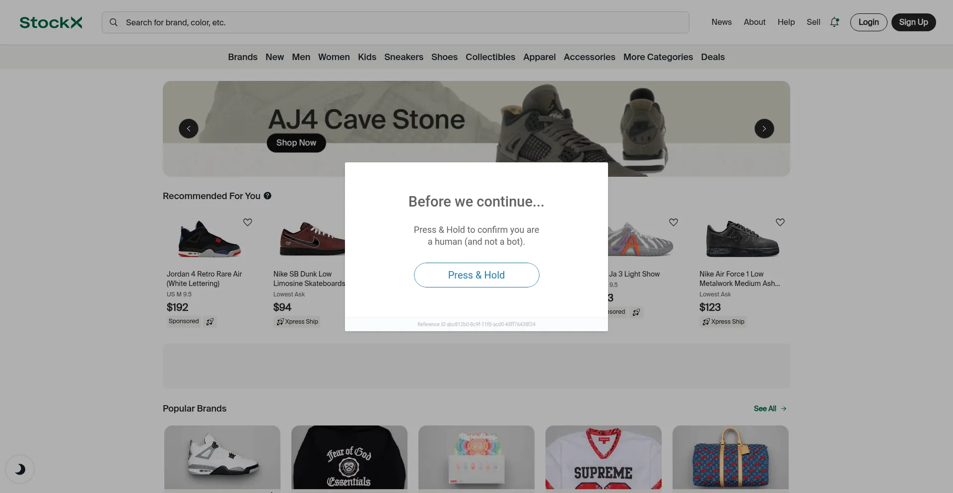 Website screenshot of Inlpeaicl.shop