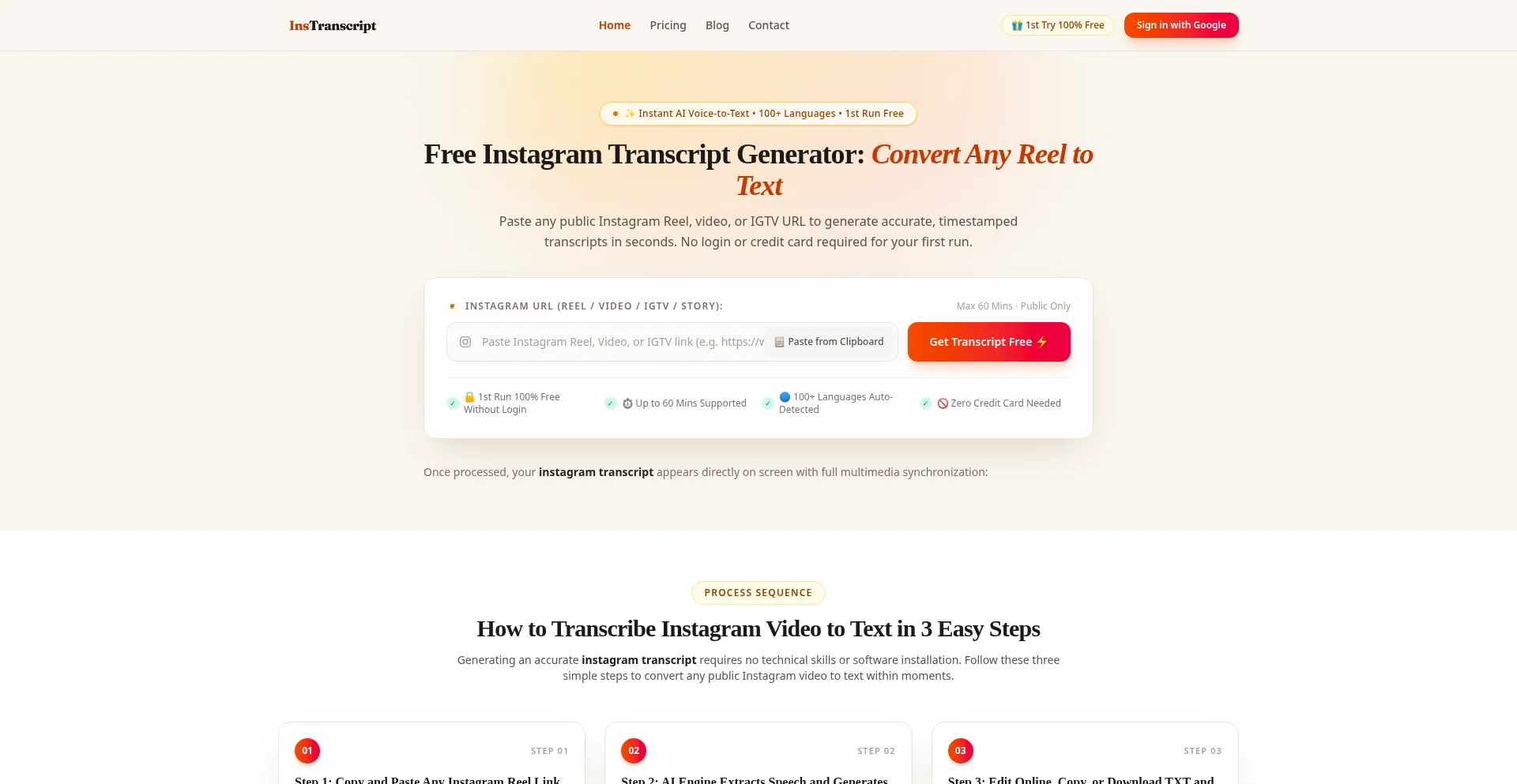 Ins-transcript.com
