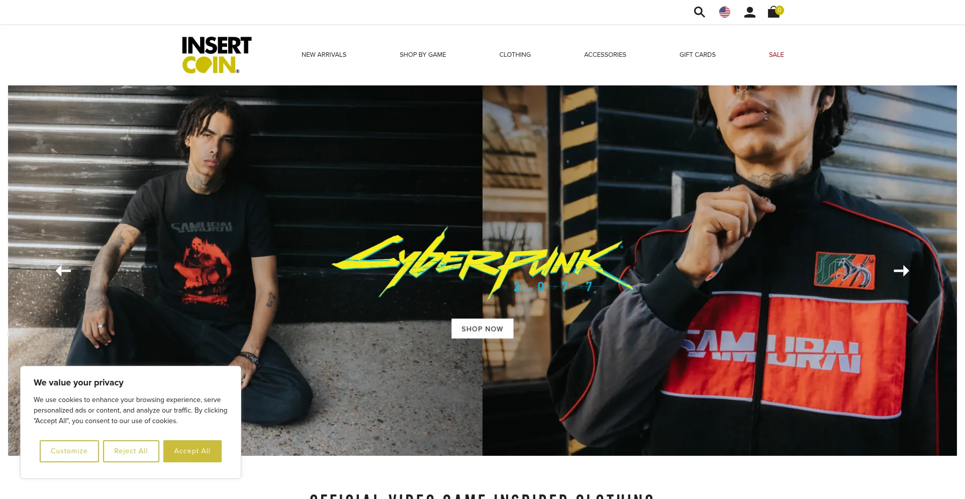 Insertcoinclothing.com