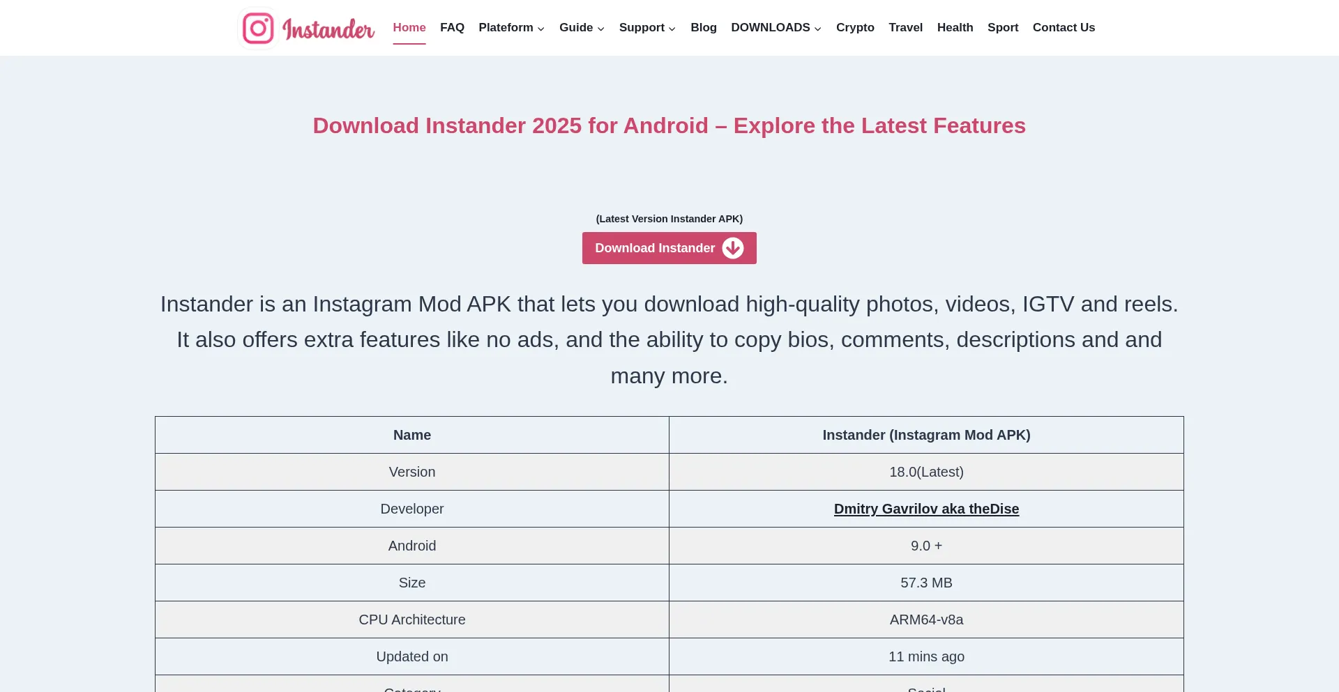 Instander-official.com