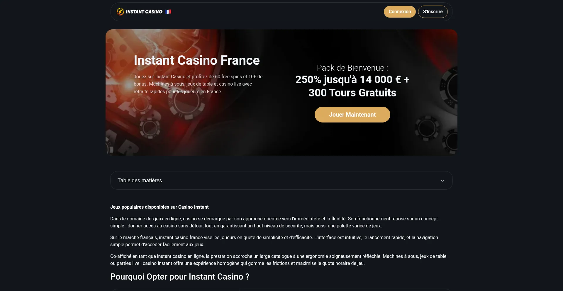 Instantcasino-france.app