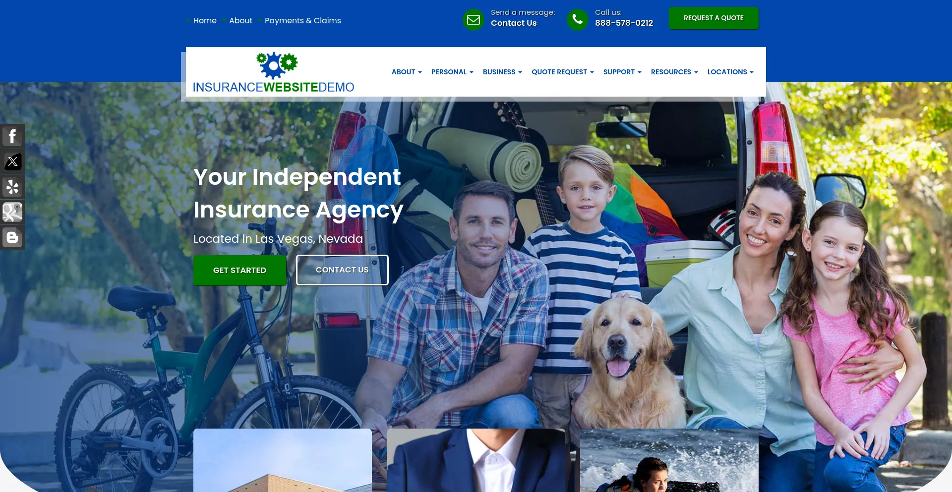 Insurancewebsitedemo.com