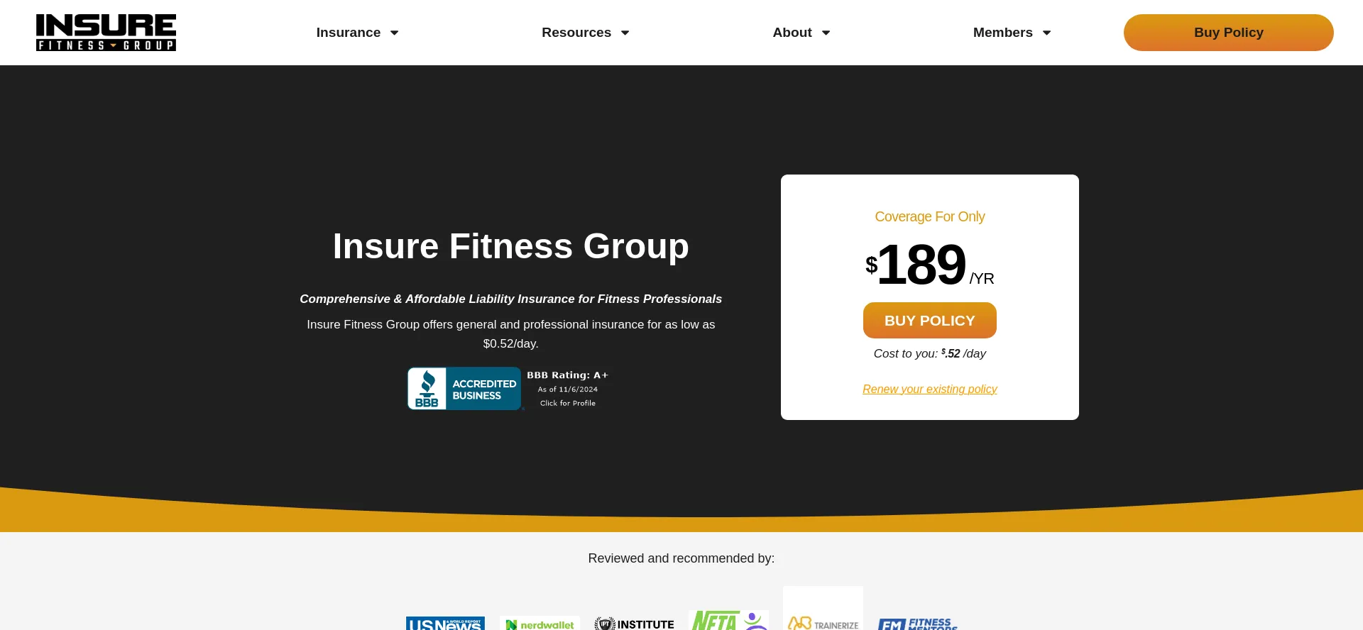 Insurefitnessgroup.com