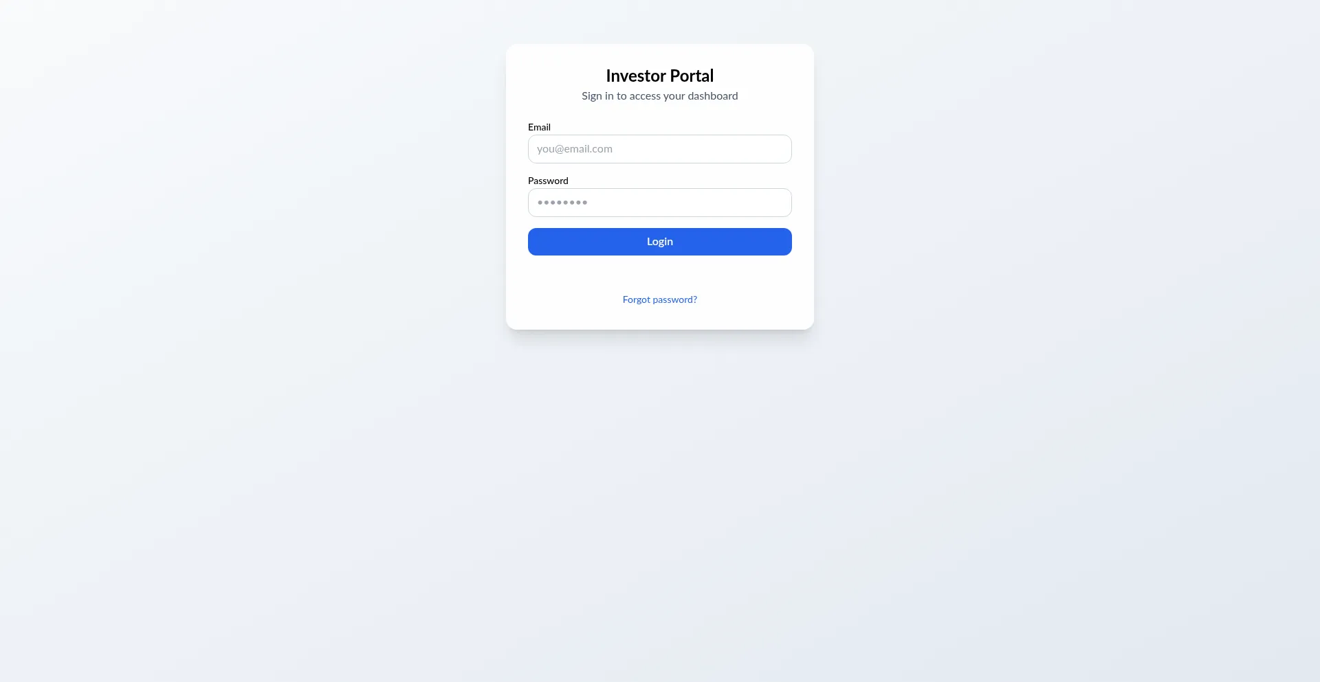 Investorshub.app