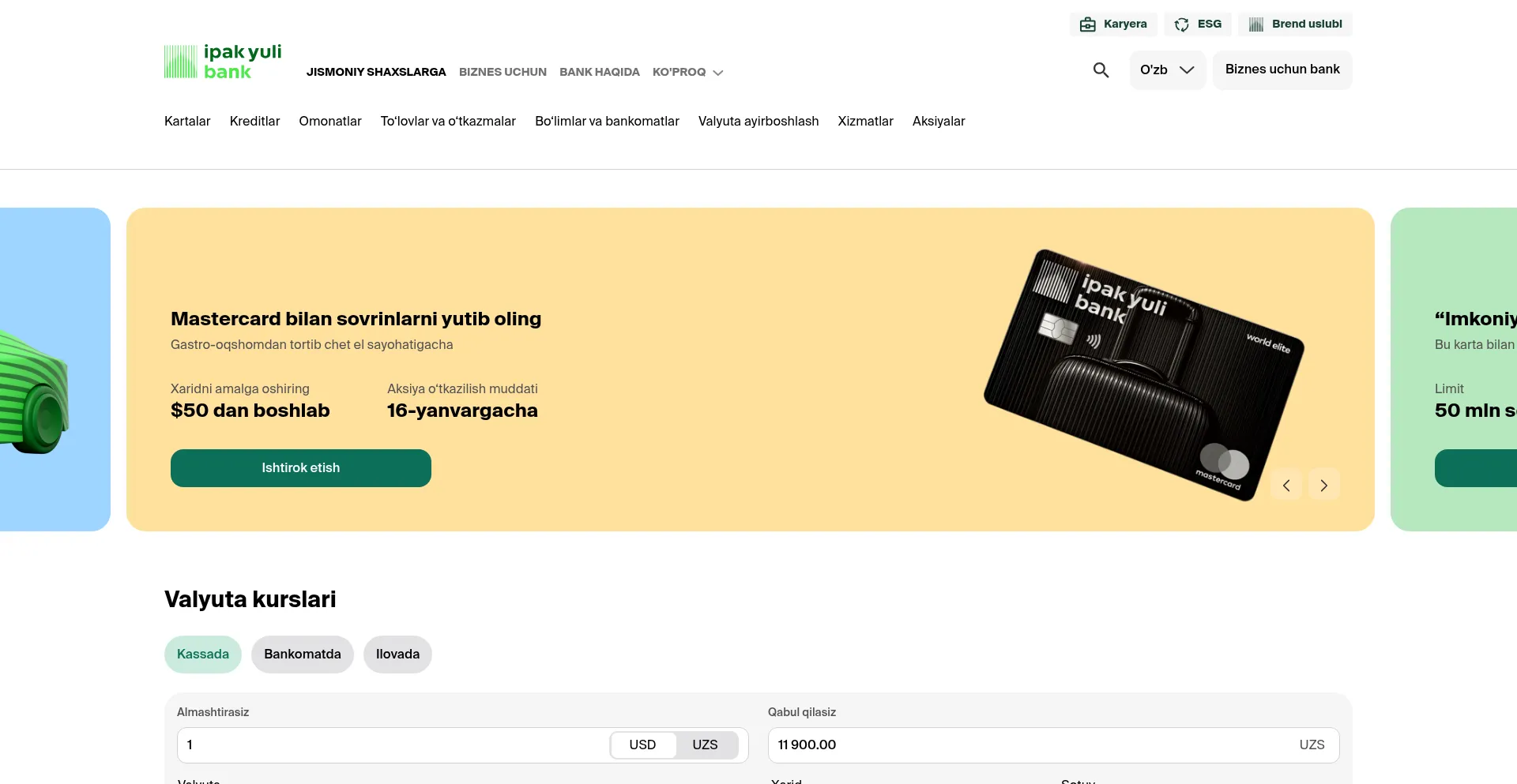 Ipakyulibank.uz