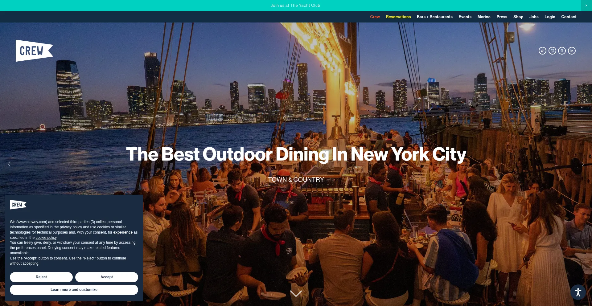 Website screenshot of Islandoyster.com