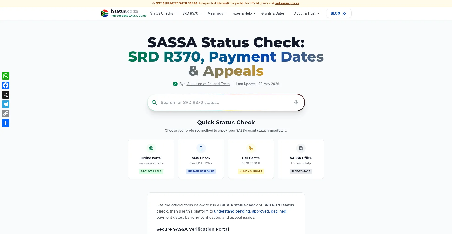 Istatus.co.za